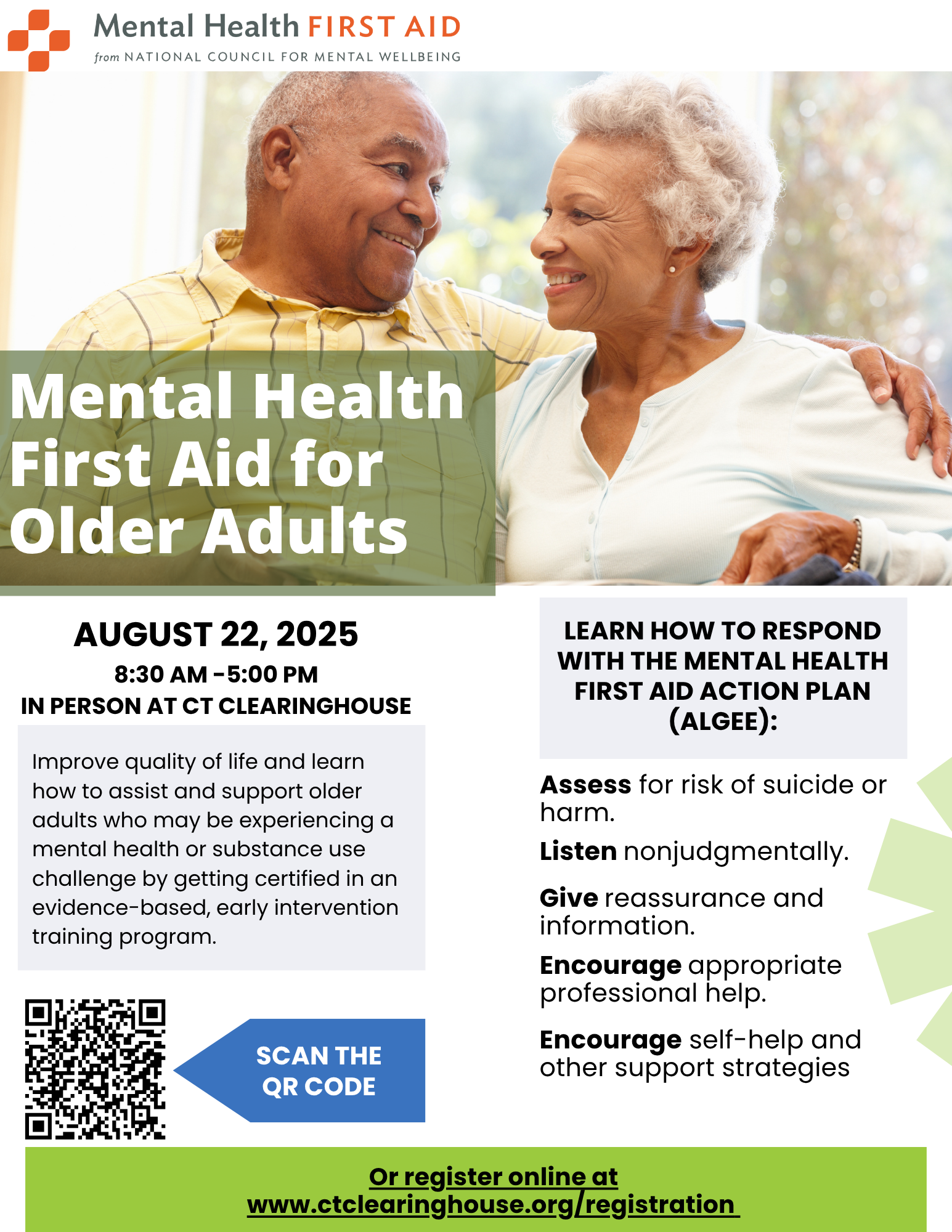 Mental Health First Aid for Older Adults