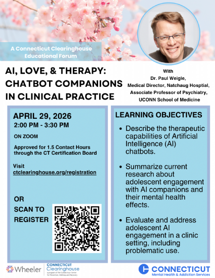 Flyer for April 29 Virtual Forum